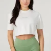 Youngla Tops<W426-Not So Basic Cropped Tee