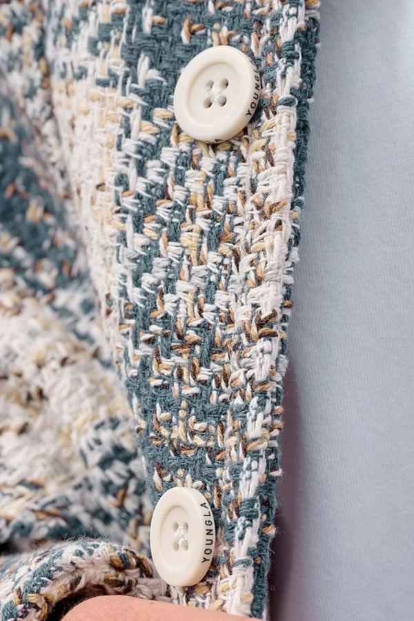 Youngla Outerwear<519-Woven Flannel Jackets