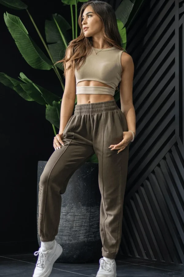 Youngla Joggers & Pants<W202-Script Joggers