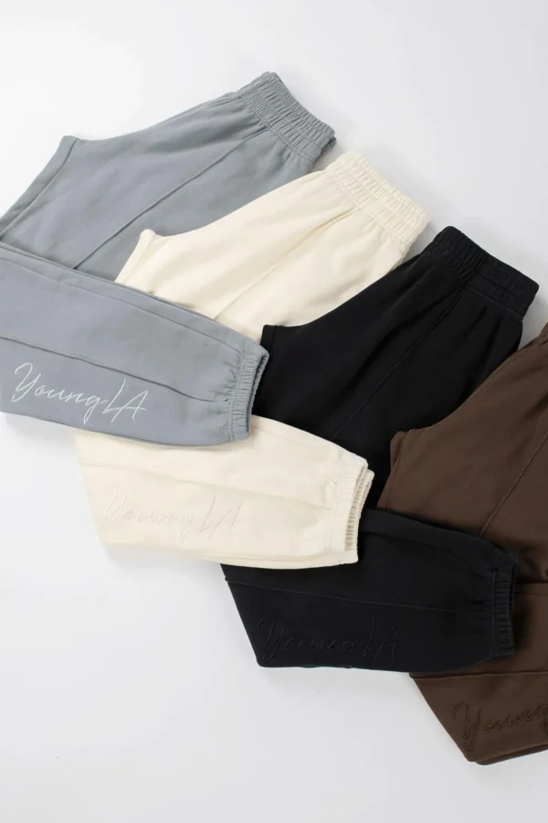 Youngla Joggers & Pants<W202-Script Joggers
