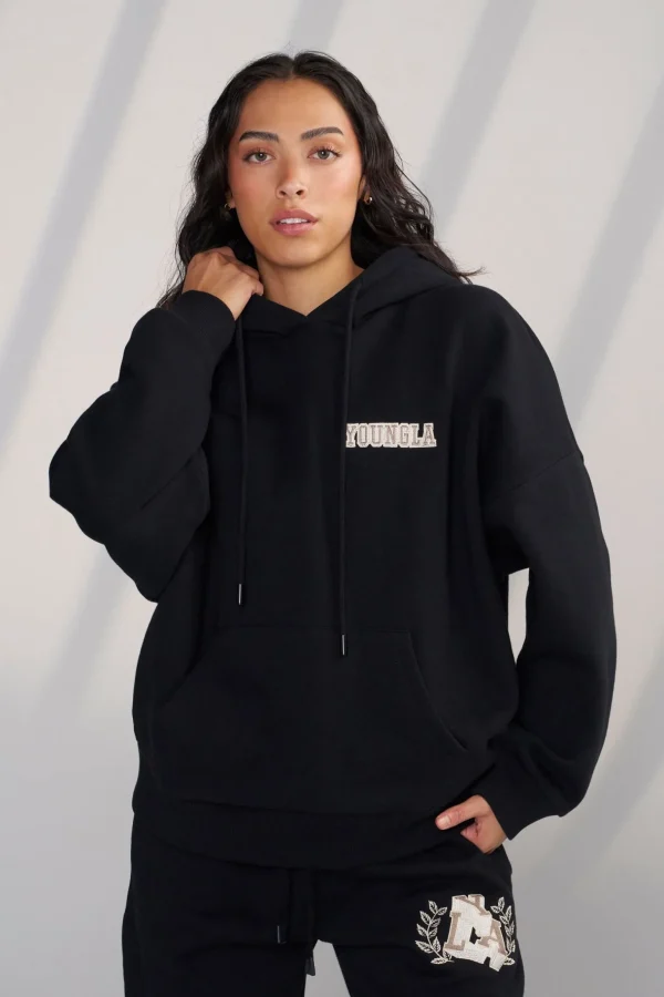 Youngla Outerwear<W524-Teddy Hoodie