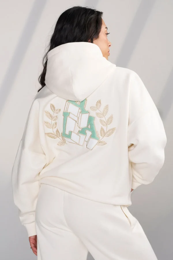 Youngla Outerwear<W524-Teddy Hoodie