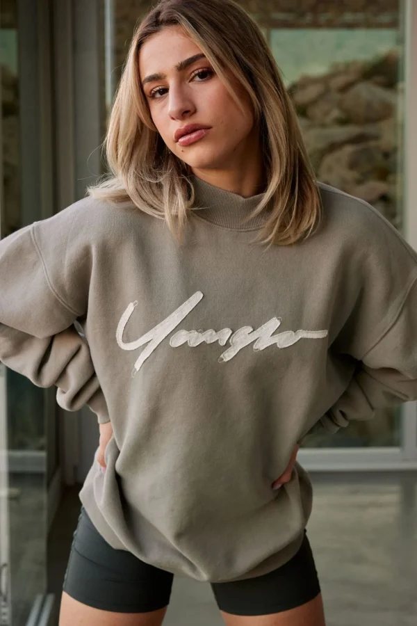 Youngla Outerwear<W521-Urban Crewneck