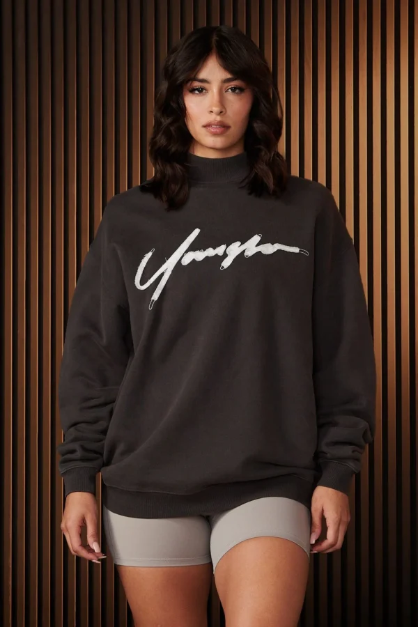 Youngla Outerwear<W521-Urban Crewneck
