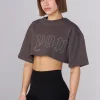 Youngla Tops<W436-Urban Crop Tee