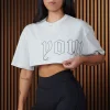 Youngla Tops<W436-Urban Crop Tee