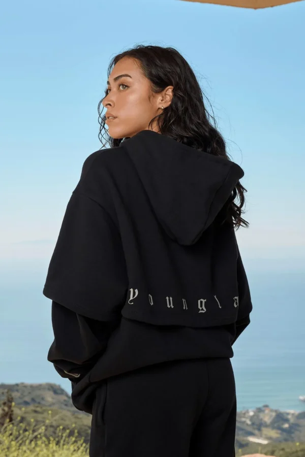 Youngla Outerwear<W520-Urban Layer Hoodie