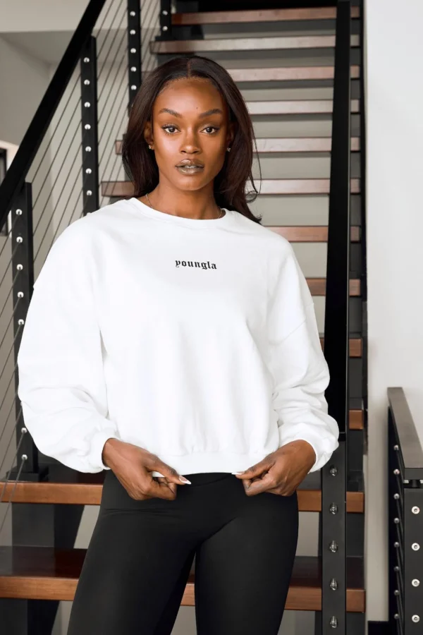 Youngla Outerwear<W513-Willow Crewneck